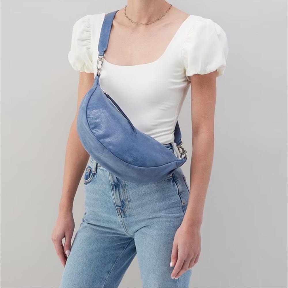 NWT HOBO Knox Suede Sling Bag